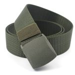 Men's Plastic Cam Buckle Nylon Canvas Tactical Waistband Webbing Military Belt - Image 5