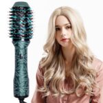 Hair Dryer Brush, Hot Air Brush With Enhanced Barrel, Blow Dryer Brush And Styler Volumize In One, Hair Dryer Multifunctional Ceramic Tourmaline Negative Ion Hot Air Styling Brush For Women - Image 2