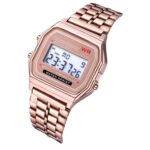 WR F91W Steel Band Electronic Watch - Image 9