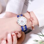 Luminous Starry Sky Watch Ladies Casual Rainbow Canvas - Image 10