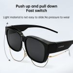 Fit Over Glasses Sunglasses For Men & Women Polarized Lens 99 UV Protection - Image 2