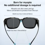 Fit Over Glasses Sunglasses For Men & Women Polarized Lens 99 UV Protection - Image 4