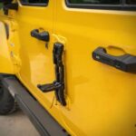OMU Genesis Series Door Hinge Step Aluminum Folding Foot Pedal For Wrangler JK JL - Image 2