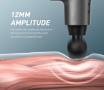Massage Gun Deep Tissue Muscle Massage Gun For Athletes Handheld Electric Body Shoulder Neck Back Massager Gun For Pain Relief Portable Percussion Massage Gun With 6 Massage Heads  30 Speeds - Image 9