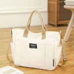 Large Capacity Shoulder Canvas Bag, Commuting Hand Bag - Image 5