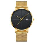 Simple calendar watch male creative waterproof quartz watch - Image 10