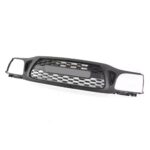 Front Grille Fits For Tacoma With Light Letters Matte Black Radiatormesh - Image 3