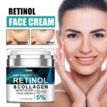 Advanced Retinol Collagen Cream For Face With 5  Hyaluronic Acid Anti-Aging Cream Anti Wrinkle Reduce Fine Lines Lifting And Firming Cream 24-Hour Facial Care Suitable For All Skin Types - Image 7