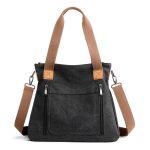 Women Totes All-match Portable Large-capacity Female Canvas Bag Female Casual Shoulder Bags - Image 7