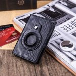Men's Anti-theft Swipe Card Holder Tracker Hole - Image 6