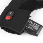 Windproof Water-resistant Indoor Outdoor Thermal Grip Heating Rechargeable Battery Powered Ski Heated Gloves - Image 4