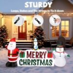 Lighted Christmas Inflatable Decoration - Image 4