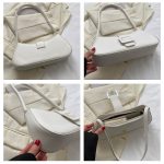 Western Style Shoulder Texture Crossbody Underarm Small Square Bag - Image 2