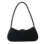 Western Style Shoulder Texture Crossbody Underarm Small Square Bag - Image 3