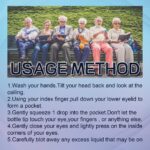 EELHOE Eye Drops Relieve Redness And Blurred Eyes Eye Fatigue Dryness Blurred Vision Moisturizing Eye Care Solution - Image 5