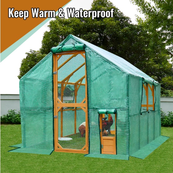 5a6f405b-655b-41bc-a671-e409f2bac937.jpg Outdoor Chicken Coop With Cover - Image 1
