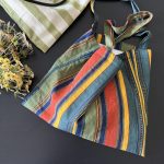 Retro Contrast Rainbow Stripe Shoulder Bag - Image 2