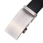 Microfiber Leather Mens Ratchet Belt, Belts For Men Adjustable Automatic Buckle - Image 10