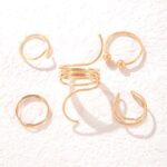 European And American Ins Cool Style Simple Retro Trendy Wave Open Ring - Image 3