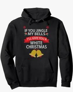 Men's Printed Hoodie - Black, 2XL