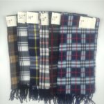 Autumn And Winter Black And White Plaid Plus-sized Thickening Thermal Men's And Women's Scarf - Image 6