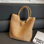 Women's Fashion Large Capacity Straw Bag - Image 3