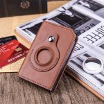 Men's Anti-theft Swipe Card Holder Tracker Hole - Image 4