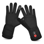 Windproof Water-resistant Indoor Outdoor Thermal Grip Heating Rechargeable Battery Powered Ski Heated Gloves - Image 3