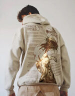 Men's And Women's Casual Printed Hooded Sweater - Image 2