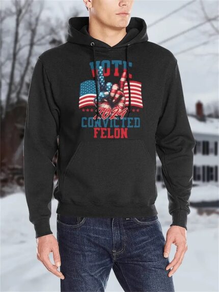 Hoodie - Black, L