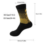 5 Pairs Mens Athletic Socks Cushion Running Socks Breathable Comfort For Sports Anti-odor And Anti-slip For Running Fitness Cycling - Image 5