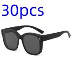 Summer Driving Sun Protection Polarized Light One Mirror Dual Use Anti Glare Trendy Sunglasses - Image 10