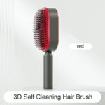 Self Cleaning Hair Brush For Women One-key Cleaning Hair Loss Airbag Massage Scalp Comb Anti-Static Hairbrush - Image 5