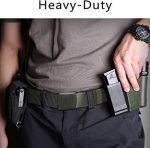 Men's Plastic Cam Buckle Nylon Canvas Tactical Waistband Webbing Military Belt - Image 7