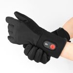 Windproof Water-resistant Indoor Outdoor Thermal Grip Heating Rechargeable Battery Powered Ski Heated Gloves - Image 6