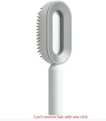 Self Cleaning Hair Brush For Women One-key Cleaning Hair Loss Airbag Massage Scalp Comb Anti-Static Hairbrush - Image 3