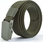 Men's Plastic Cam Buckle Nylon Canvas Tactical Waistband Webbing Military Belt - Image 4