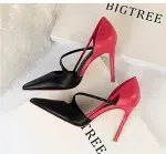BIGTREE Shoes High Heels Woman Pumps Stiletto Women Shoes Women Basic Pump Fashion Women Sandals Female Shoes stilettos 9.5 cm - Image 25