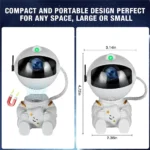 Star Projector Galaxy Night Light Astronaut Space Projector Starry Nebula Ceiling LED Lamp for Bedroom Home Decorative kids gift - Image 6
