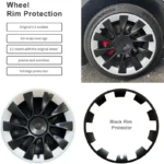 For Tesla Model Y 20 Inch Rim Wheel Hub Protection Patch Protectors ABS Wheel Guard Covers Accessories Auto Exterior 2019-2024 - Image 17