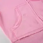 BIIKPIIK Drawstring Hooded Hoodie Suits Autumn Winter Solid Zipper Women Casual Pants Set Street Sporty Sweatshirt Two Piece Set - Image 18
