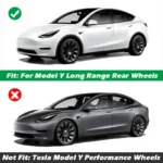 For Tesla Model Y 20 Inch Rim Wheel Hub Protection Patch Protectors ABS Wheel Guard Covers Accessories Auto Exterior 2019-2024 - Image 2