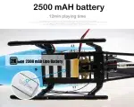 Rc Helicopter With Remote Control Extra Durable Big Plane Toy For Kids Drone Model Outdoor 3.5CH 80cm Aircraft Large Helicoptero - Image 24