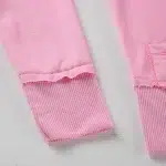 BIIKPIIK Drawstring Hooded Hoodie Suits Autumn Winter Solid Zipper Women Casual Pants Set Street Sporty Sweatshirt Two Piece Set - Image 19