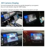JOYING Newest AR front Camera Or Rear Camera Reversing Backup  View Camera Parking Assist Wide Dynamic Range Full 1080P Display - Image 12