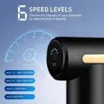 Fascia Gun Muscle Relaxation Massager Electric Vibration Massage Gun Professional Grade Neck Membrane Gun - Image 3