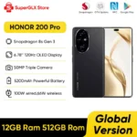 HONOR 200 Pro 5G – Unlocked Android Flagship with AI Camera, OLED Display & Fast Charging