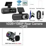 UHD 4K Dash Cam Dual Lens Driving Recorder Car DVR 1080P Rear Lens Camera Built-In WiFi GPS 24-Hour Parking Monitoring Black Box - Image 13