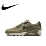 Nike black and gray color scheme AIR MAX 90 men's low-top sneakers non-slip wear casual running shoes - Image 17