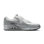 Nike black and gray color scheme AIR MAX 90 men's low-top sneakers non-slip wear casual running shoes - Image 36